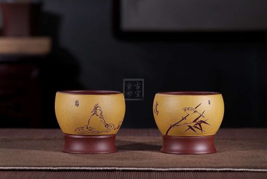 《主人杯》宜興實(shí)力派名家手工紫砂壺黃龍山黃金段泥料茶壺茶具